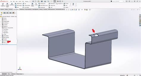 how to roll sheet metal in solidworks|folding sheet metal in solidworks.